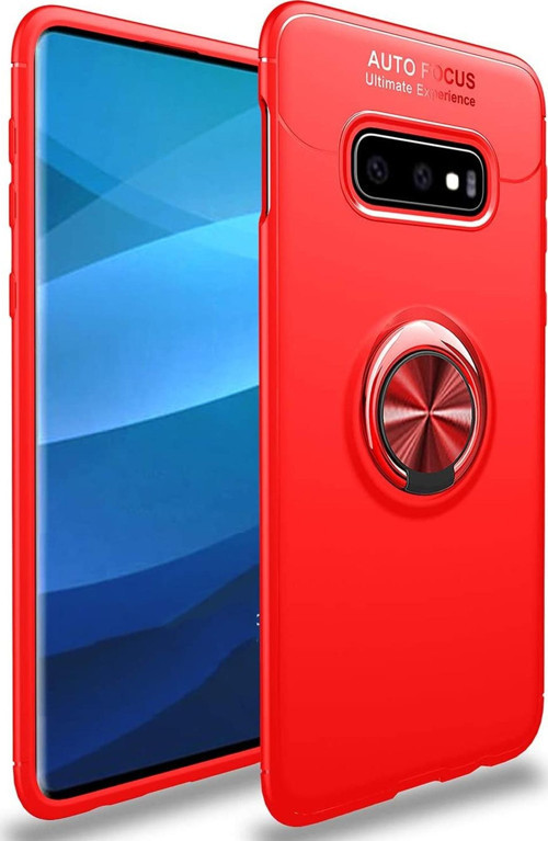 Galaxy S10E Kılıf - Manyetik Yüzüklü Stand Olabilme Özelliğine Sahip Kapak
