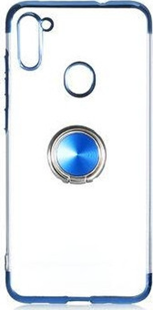 Samsung Galaxy M11 Kılıf Yüzüklü Dört Köşe Manyetik Model