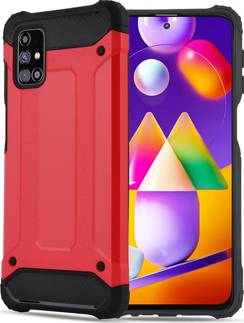 Samsung Galaxy M31S Kılıf - Darbelere Karşı Köşe Korumalı Kılıf