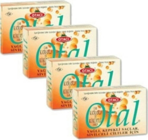 Otal Çam Katranlı Kükürtlü Sabun 80 Gr 4'Lü Set