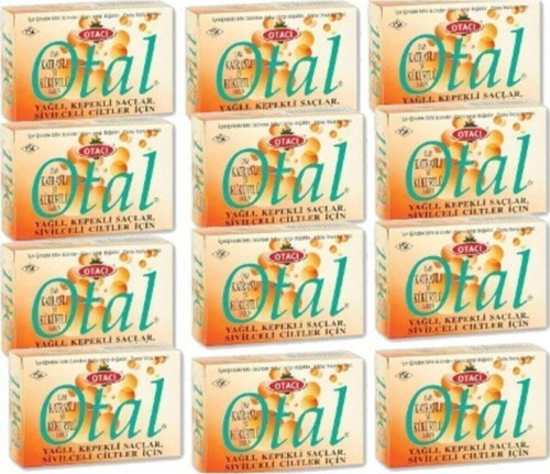Otal Çam Katranlı Ve Kükürtlü Sabun 80 Gr 12 Adet