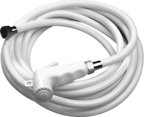 Shower Head, w/Hose 3m, White