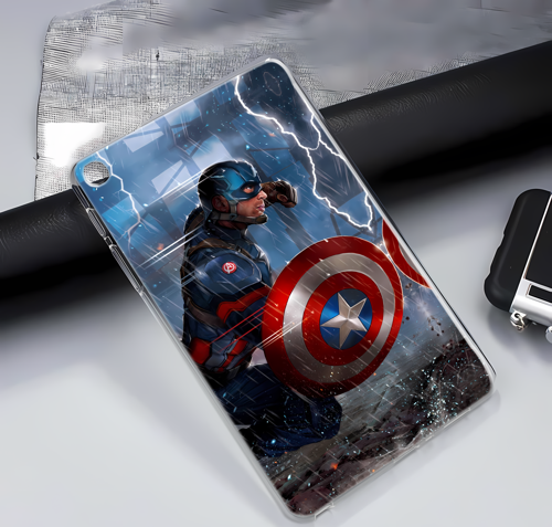 Ipad 7 8 9. Nesil 10.2 Kılıf Yapayzeka 08 Kaptan Amerika Tablet Kılıfı