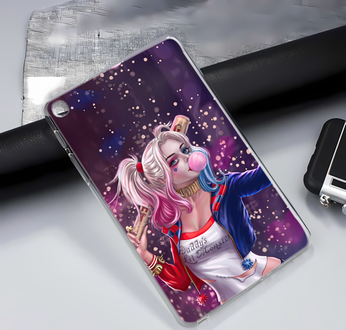 Galaxy Tab A8 10.5 X200 x205 x207 Kılıf Yapay Zeka 15 Harley Quinn Tablet Kılıfı