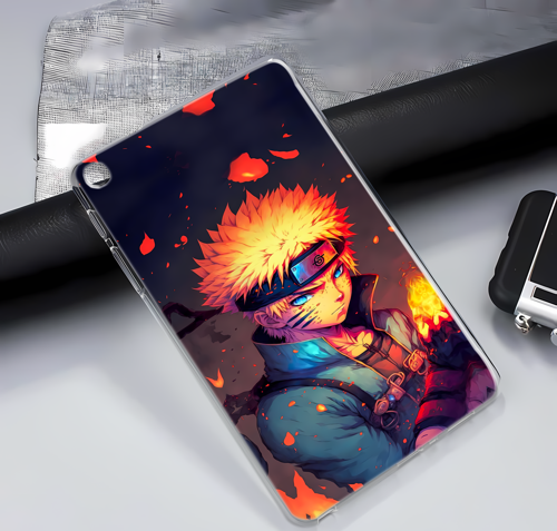 Galaxy Tab A8 10.5 X200 x205 x207 Kılıf Yapay Zeka 11 Anime Naruto Sasuke Itachi Tablet Kılıfı