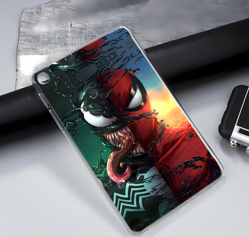 Galaxy Tab A8 10.5 X200 x205 x207 Kılıf Yapay Zeka 10 Spiderman 3 Tablet Kılıfı