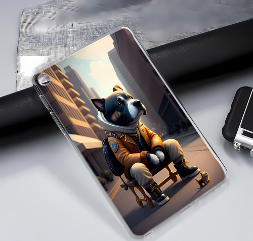 Ipad 7 8 9. Nesil 10.2 Kılıf Yapayzeka 20 Dog Üzgün Köpek Tablet Kılıfı