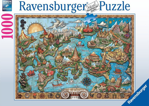 1000 Parça Puzzle Gizemli Atlantis RPB167289