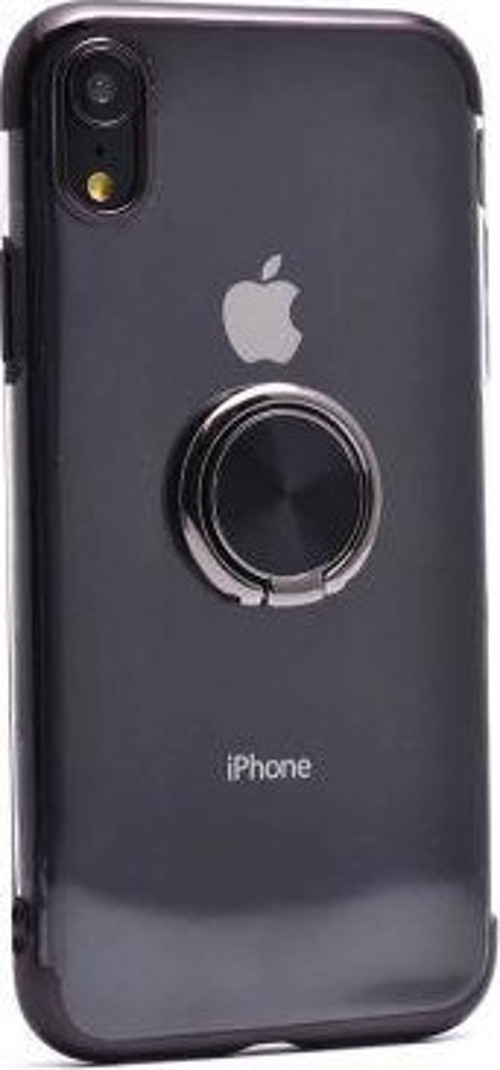 Apple İphone Xr 6.1 Kılıf Yüzüklü Dört Köşe Manyetik Model