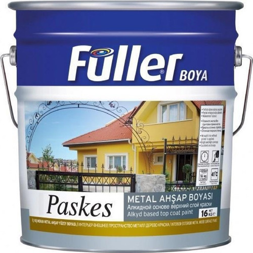 Paskes Sentetik Metal Boya 2,5 Kg Siyah