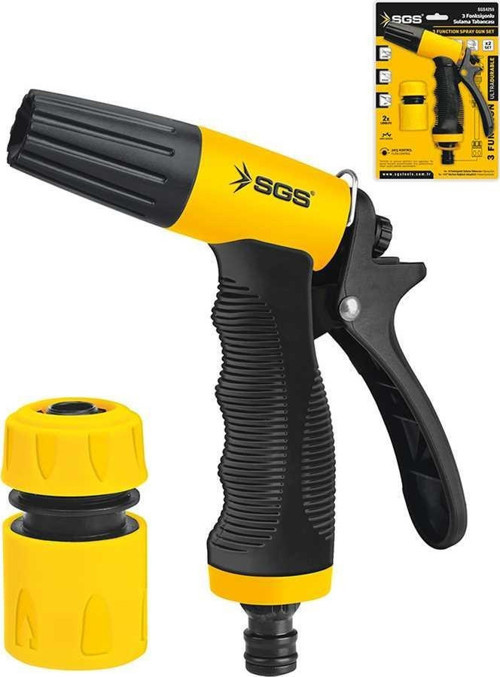4255 3 Fonksiyonlu Sulama Tabancası (2 Parça Set)