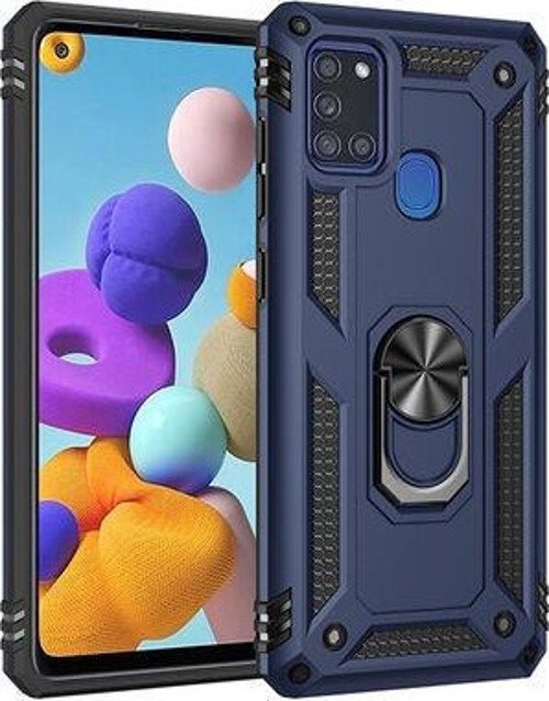 Samsung A21S Kılıf Stantlı Koruyucu Vega Kapak