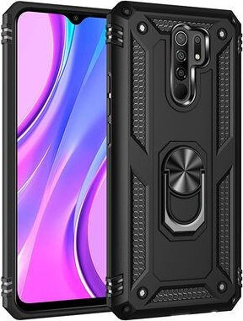 Xiaomi Redmi 9 Kılıf Stantlı Koruyucu Vega Kapak