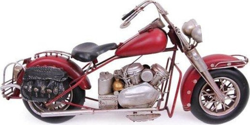 Metal Kırmızı Motosiklet 0610ZS-850