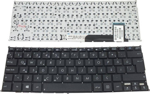 Asus AEEX2A00020, AEEX2A01010, AEEX2E00010 Uyumlu Notebook Klavye Siyah TR