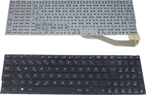 Asus 0KN0B0-610TTU00, 0KNB0-610TCB00, 0KNB0-610TTU00 Uyumlu Notebook Klavye Siyah TR
