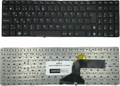 Asus 9J.N2J82.P01, 9J.N2J82.P0T, 9Z.N6VSQ.1 Uyumlu Notebook Klavye Siyah TR