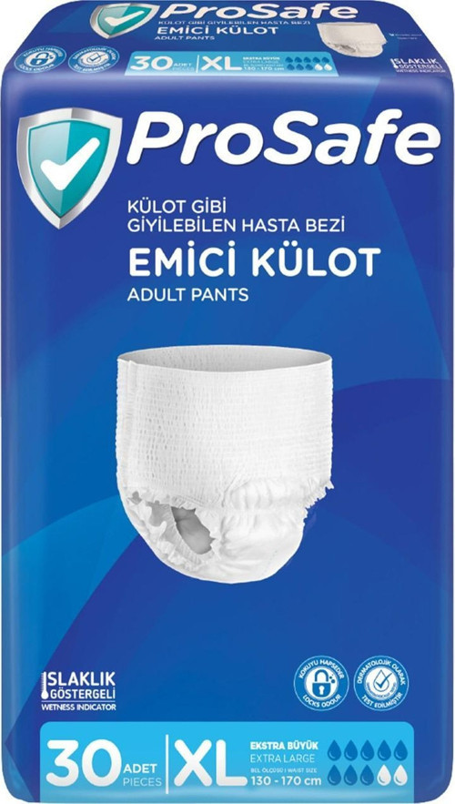 Yetişkin Emici Külot X-Large 30'lu