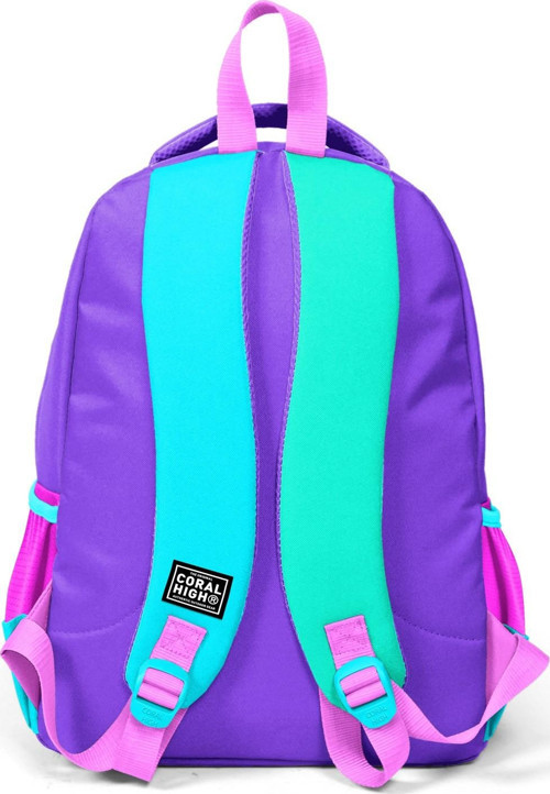Coral High Kids Çok Renkli Üç Bölmeli Okul Sırt Çantası 14426 2