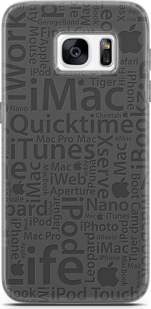 Samsung Galaxy S7 Kılıf Orijinal Seri Typo 28 İmac İweb İlife İz Bırakmayan Kılıf