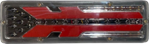Stop Lambası Full Ledli Tır Kamyon Dorse 12-24v Uyumlu - Kayar Sinyalli 30cm-9cm (2 Adet)