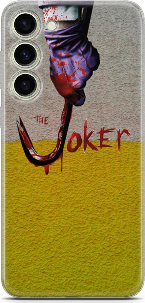 Samsung Galaxy S23 Plus Kılıf Orijinal Seri Typo 09 Joker Uv Kılıf