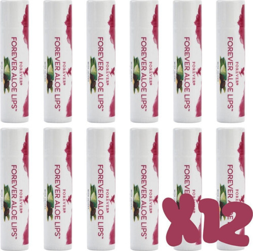 Aloe Lips Dudak Koruyucu Bakımı Ve Nemlendirici Krem - 12 Adet