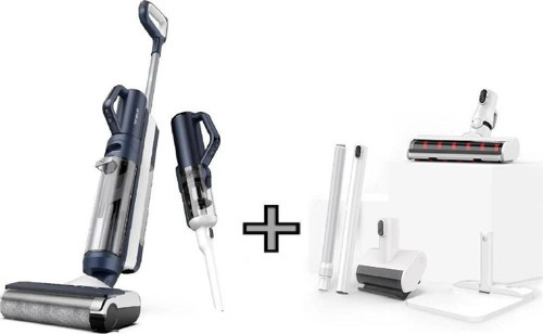 Floor One S5 Combo Plus Süpürge Çoklu Kit, Akıllı Zemin Temizleyici Paspas, Halı Ve Koltuk Aparatı