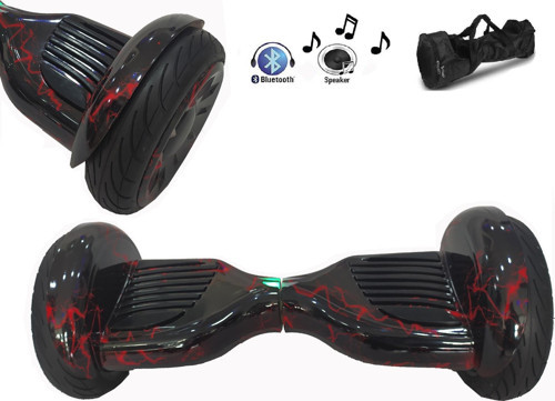 10"İnch Smart Scooter Elektrikli Kaykay Hoverboard SamsungBt +Bluetooth+Çanta 2 yıl garanti
