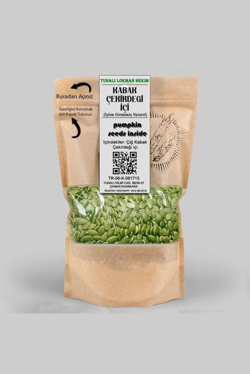 Kabak Çekirdeği Içi Tuzsuz Kavrulmamış 200Gr