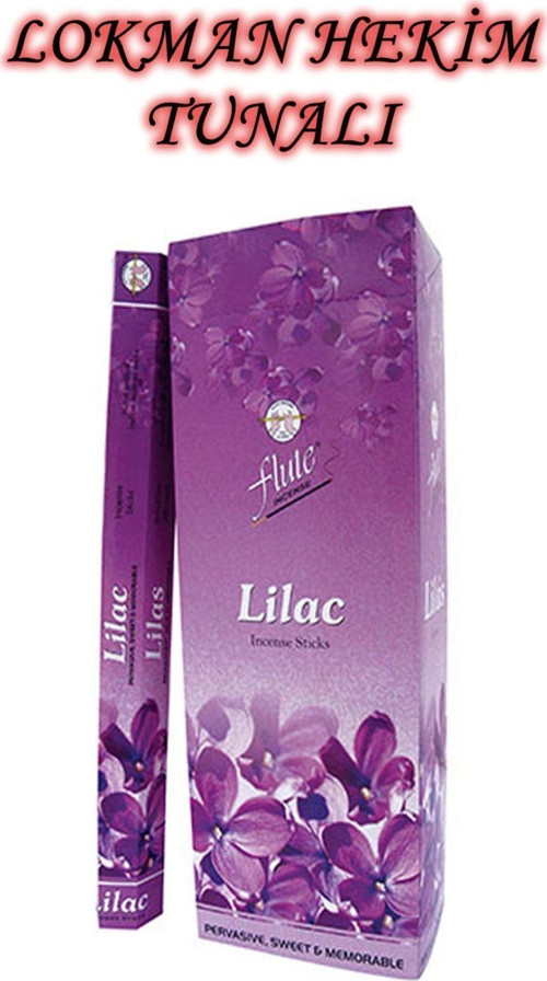 Flutte Tütsü Leylak Kokusu (Lilac) 1 Kutu 6 X 20 Sticks Çubuk Flutte Tütsü