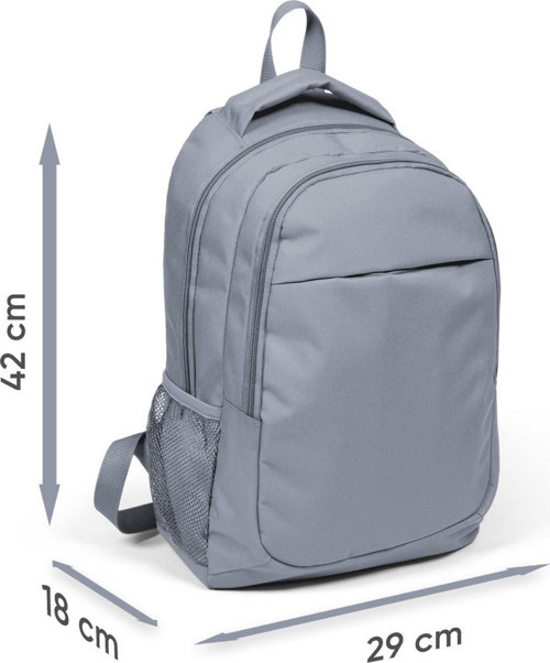 Coral High Kids Çok Renkli Kalp Desenli Üç Bölmeli Okul Sırt Çantası 23670 5
