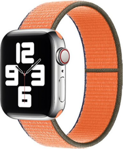 Apple Watch 38mm Hasır Kordon Örgü İşlemeli