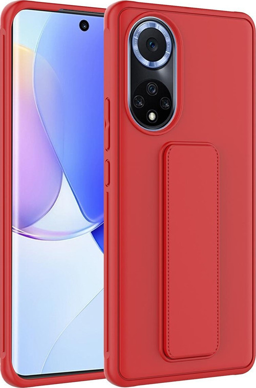 Huawei Honor 50 Kılıf Qstand Kapak Standlı Renkli Koruyucu Kapak