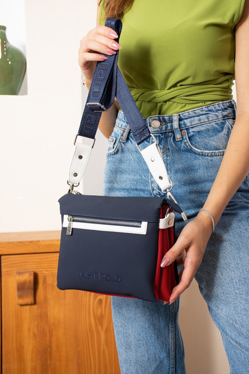 Justpolo Kadın El Ve Omuz Çapraz Çantası Yeni Sezon Ebat: Boy 18 Cm En 24 Cm Just Polo Tyc00Et6036 Lacivert