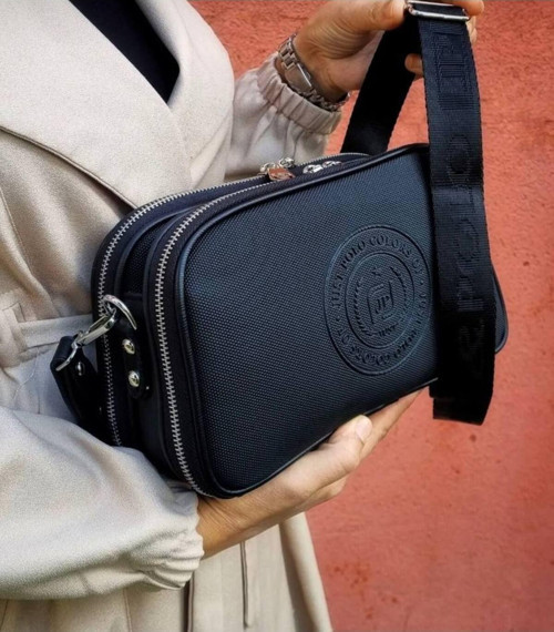 Justpolo Kadın 5 Bölmeli Omuz Ve Çapraz Çantası Tycet06000 Just Polo Siyah