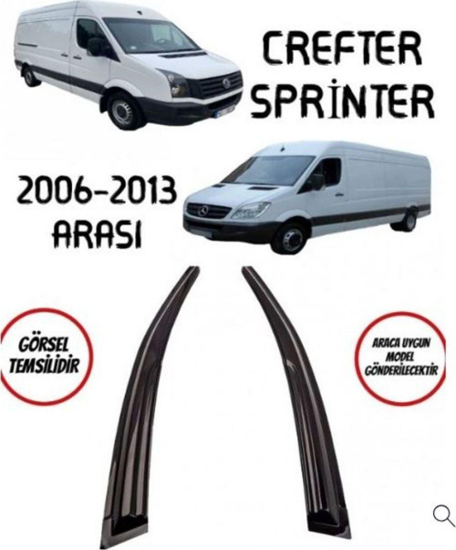 Vw Crafter Uyumlu Cam Rüzgarlığı 2006-2013 Arası Uyumlu Mugen