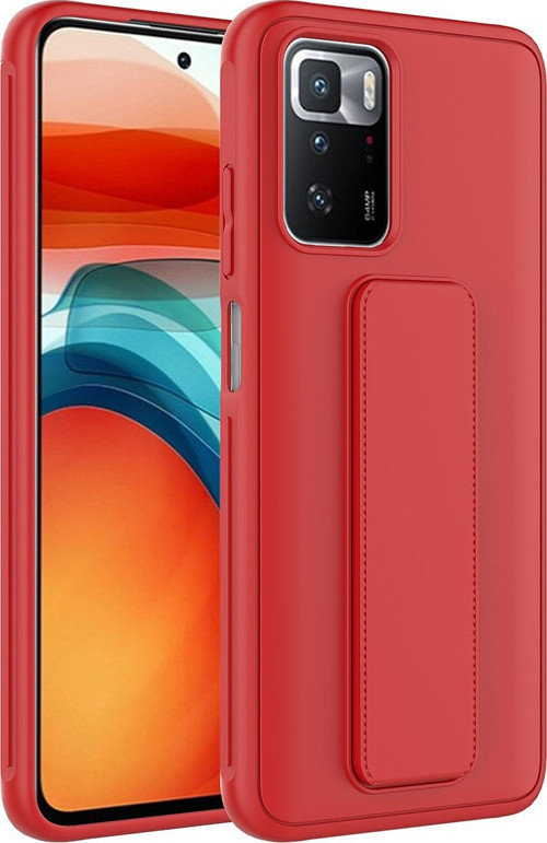 Xiaomi Redmi 10 Kılıf Qstand Kapak Standlı Renkli Koruyucu Kapak
