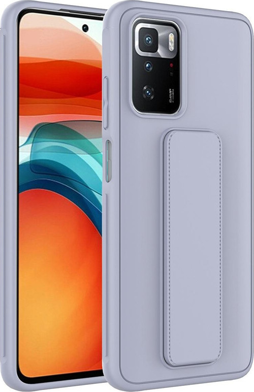 Xiaomi Redmi 10 Kılıf Qstand Kapak Standlı Renkli Koruyucu Kapak