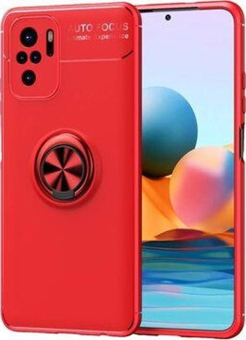 Xiaomi Redmi Note 10S Kılıf Yüzüklü Dönebilen Tasarım