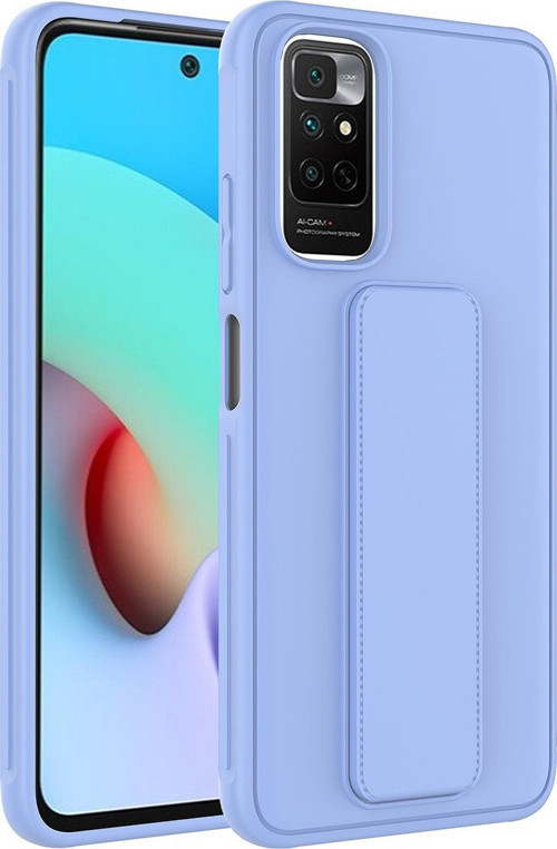 Xiaomi Redmi Note 11 Global Kılıf Qstand Kapak Standlı Renkli Koruyucu Kapak