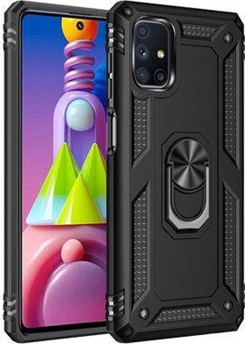 Samsung M51 Kılıf Stantlı Koruyucu Vega Kapak