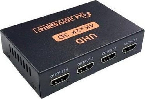 HDMI SPLİTTER 1X4 4 PORT HDMI ÇOKLAYICI 1000MBPS KABLO ÇOKLAYICI