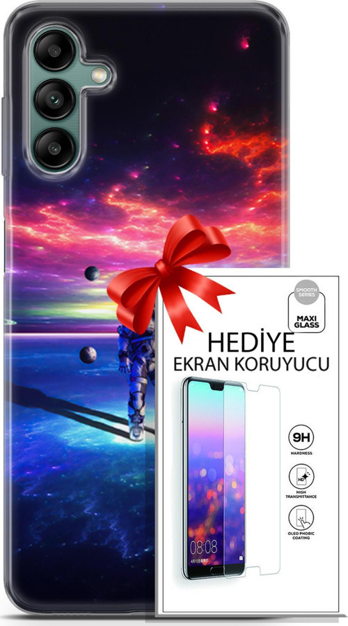 Samsung Galaxy A04S Kılıf Orijinal Seri Neo 22 Kaptan Amerika Kap + Ekran Koruyucu