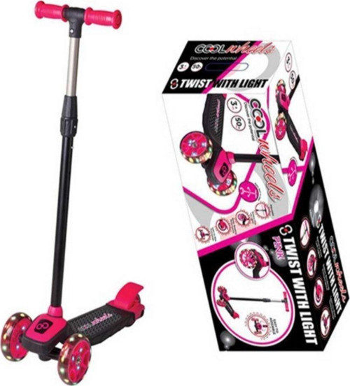 Cool Wheels Led Işıklı 3 Tekerlekli Yükseklik Ayarlı Scooter