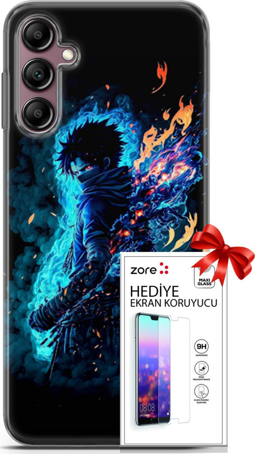 Samsung Galaxy A14 5G Kılıf Orijinal Seri Supers 16 My Hero Anime Hediyelik Kılıf Ve Ekran Koruyucu