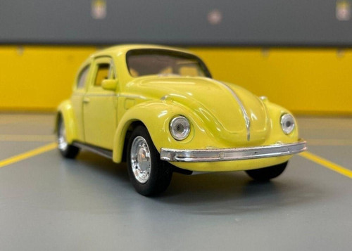 Volkswagen Beetle 1/36 Ölçek Diecast Metal Model Araba Çek Bırak Araba Oyuncak Araba