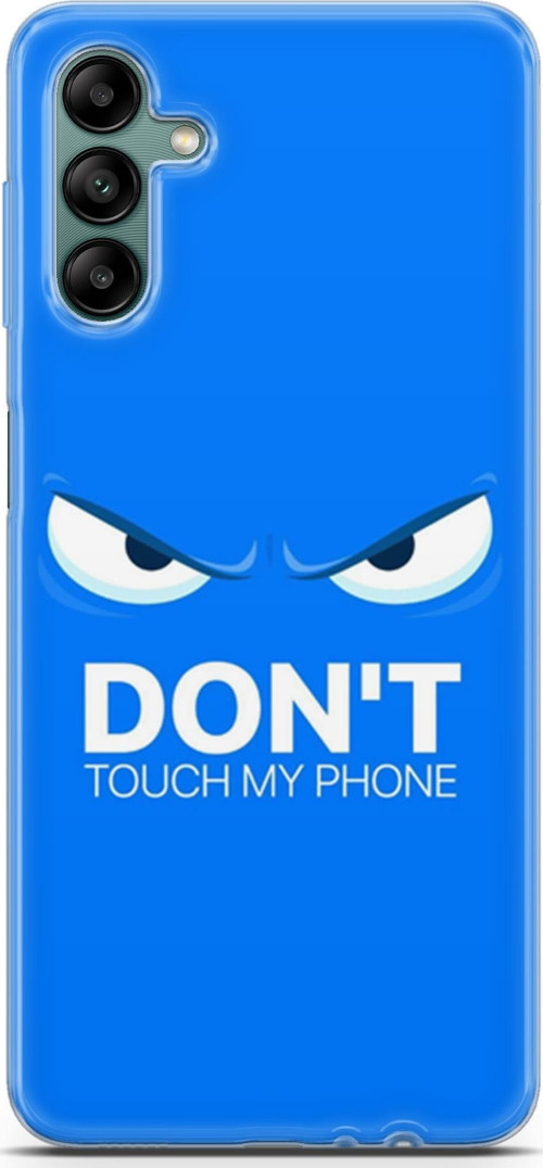 Samsung Galaxy A04S Kılıf Orijinal Seri Typo 19 Don'T Touch My Phone Tam Koruma Kılıf
