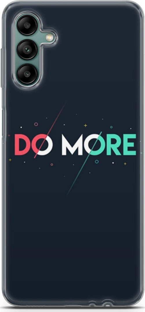 Samsung Galaxy A04S Kılıf Orijinal Seri Typo 12 Do More Tasarım Kılıf