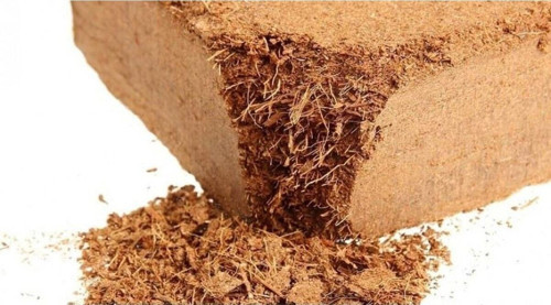 2 Adet 60 - 65 Lt Sıkıştırılmış Hindistan Cevizi Torfu - Blok Ithal Organik Cocopeat Kokopit - Fidan